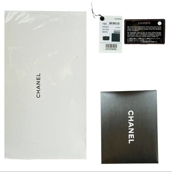 Chanel Chesterfield Large Quilted Lambskin Handbag Blue - Picture 9 of 14